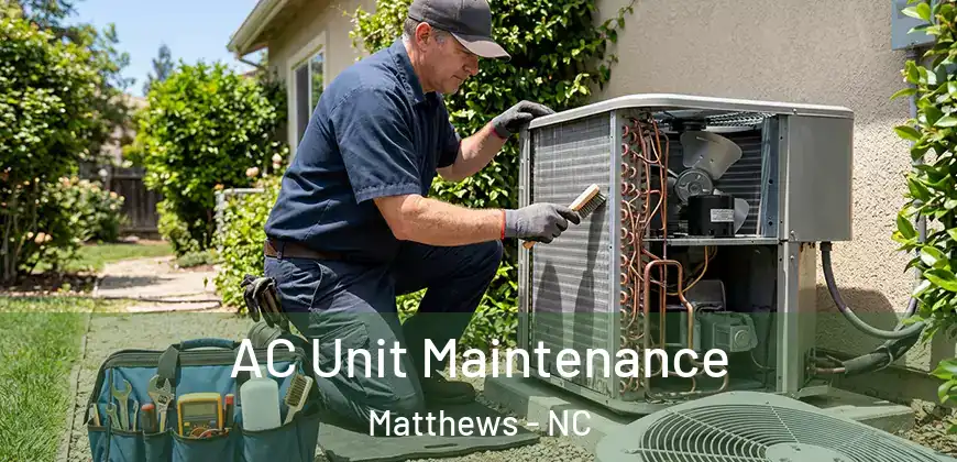AC Unit Maintenance Matthews - NC