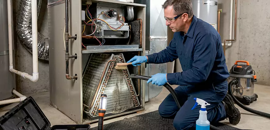 Furnace Coil Cleaning in Matthews