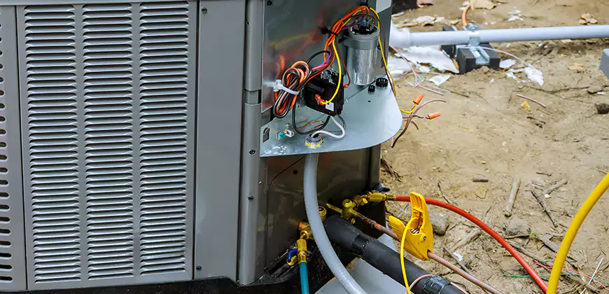Refrigerant Line Leak Repair in Matthews