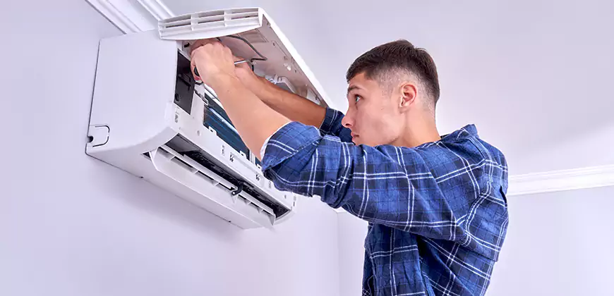 Indoor AC Unit Replacement in Matthews