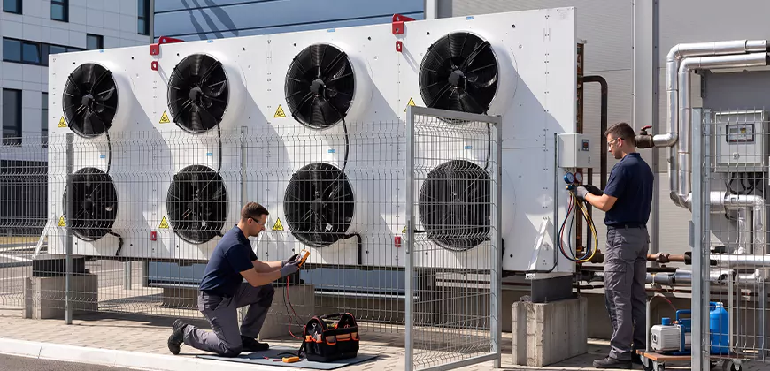 Commercial Chiller Systems in Matthews