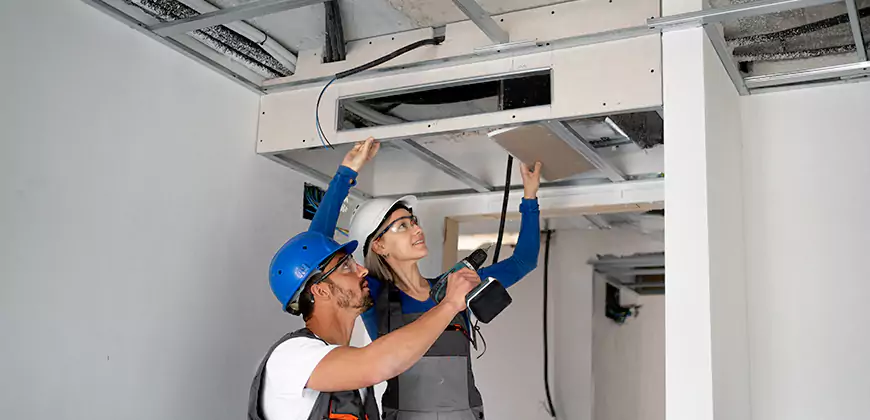 HVAC Duct Insulation Degradation in Matthews